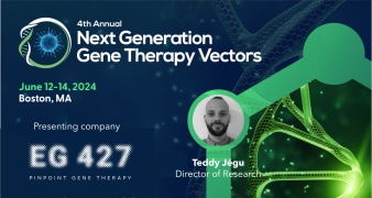 EG 427 to present at Next Generation Gene Therapy Vectors 2024